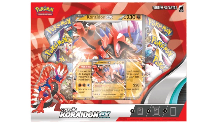 Box Pokémon Lendas De Paldea Koraidon