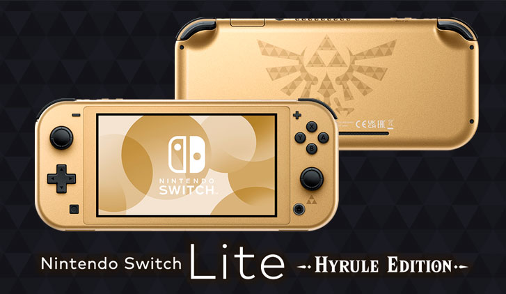 Nintendo Switch Lite temático Zelda