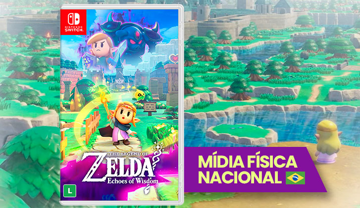 Zelda Echoes of Wisdom Mídia Nacional